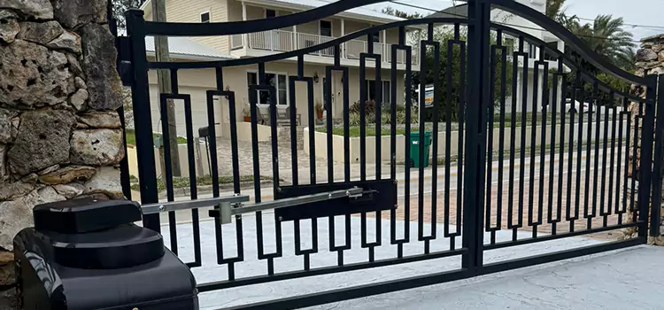 Swing Gate Opener with Keypad Amherst Center